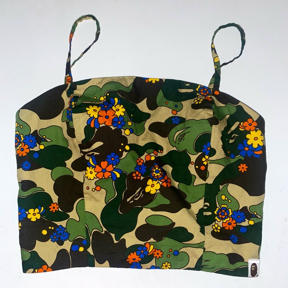 bape crop top!